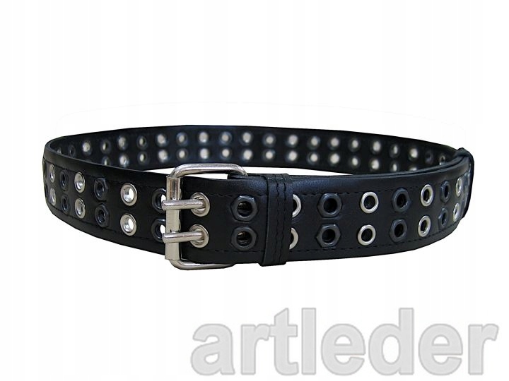 Pasek męski damski ĆWIEKI SKÓRZANY POLSKI