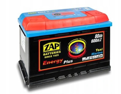 Аккумулятор для лодок 80ah 600a Zap Energy 95807