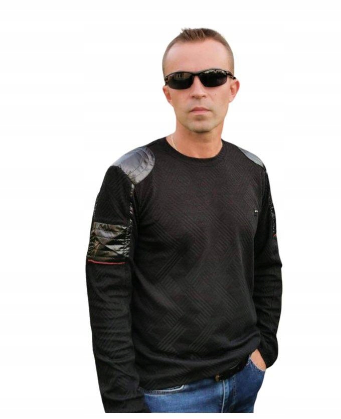 MONDO Premium Koszulka Bluzka jodełka czarna XL Marka inna