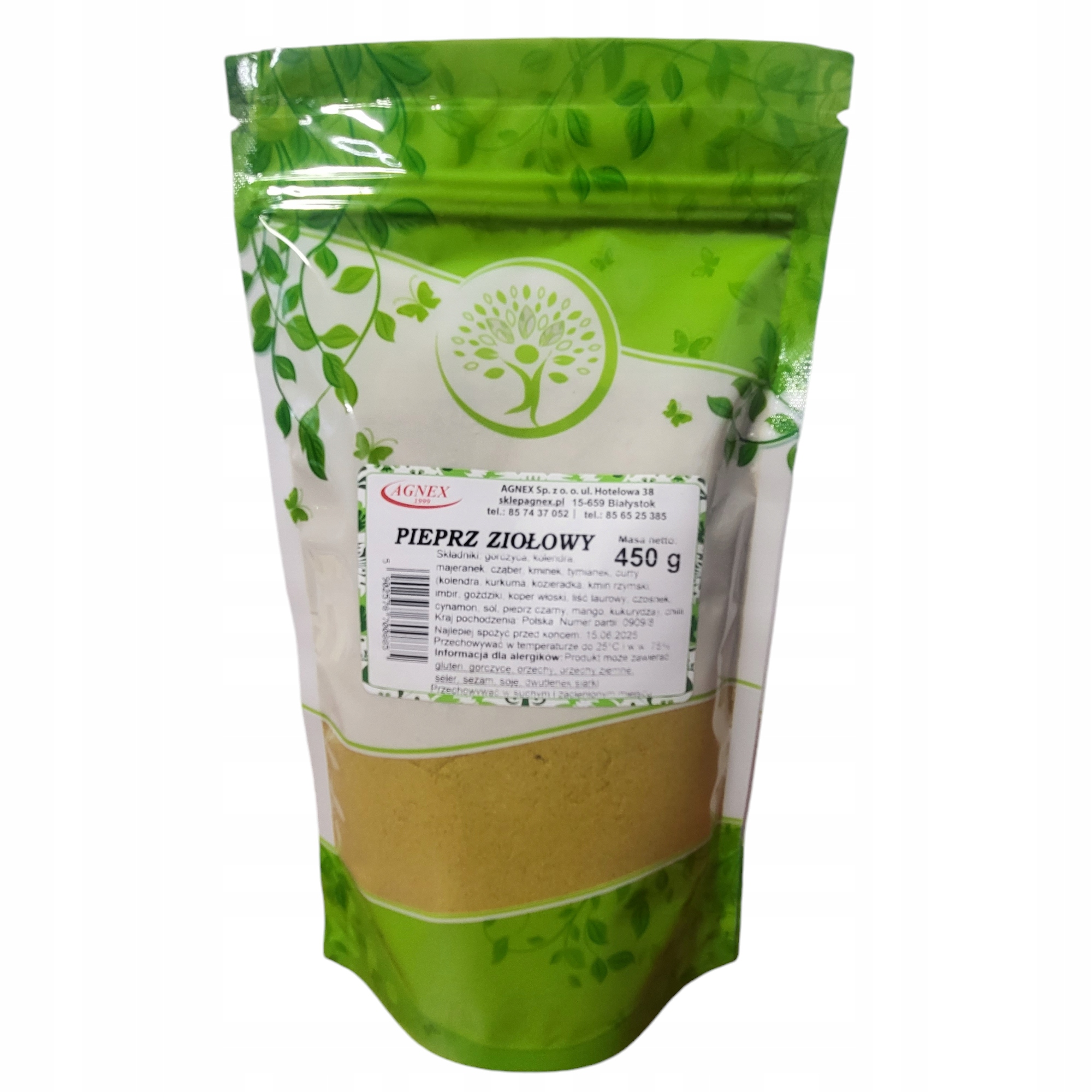 PIEPRZ ZIOŁOWY 450g od AGNEX bez chemii