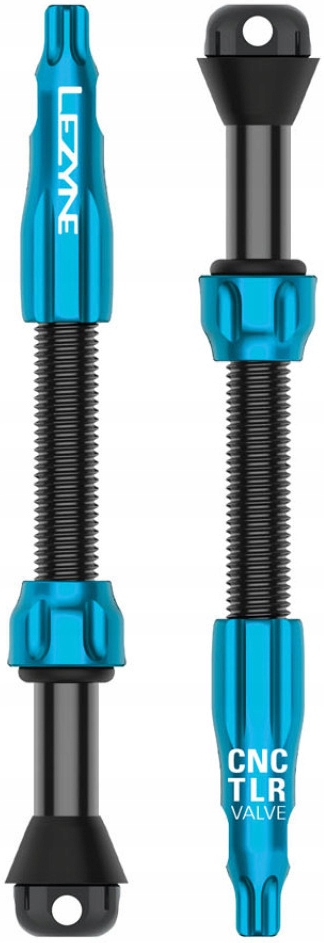 Lezyne wentyle Tubeless Cnc Valve Pro 60mm niebieskie