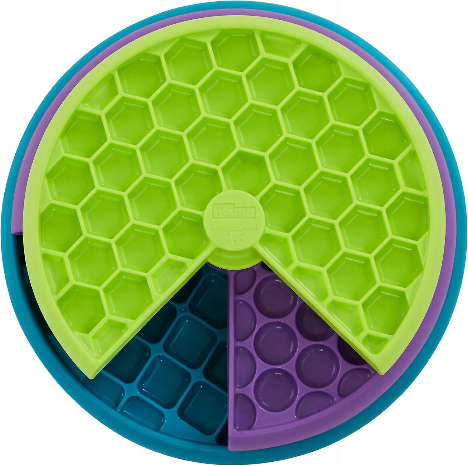 Levně Outward Hound Puzzle Lickin' Layers pro psa Úroveň 2 pro mokré krmivo