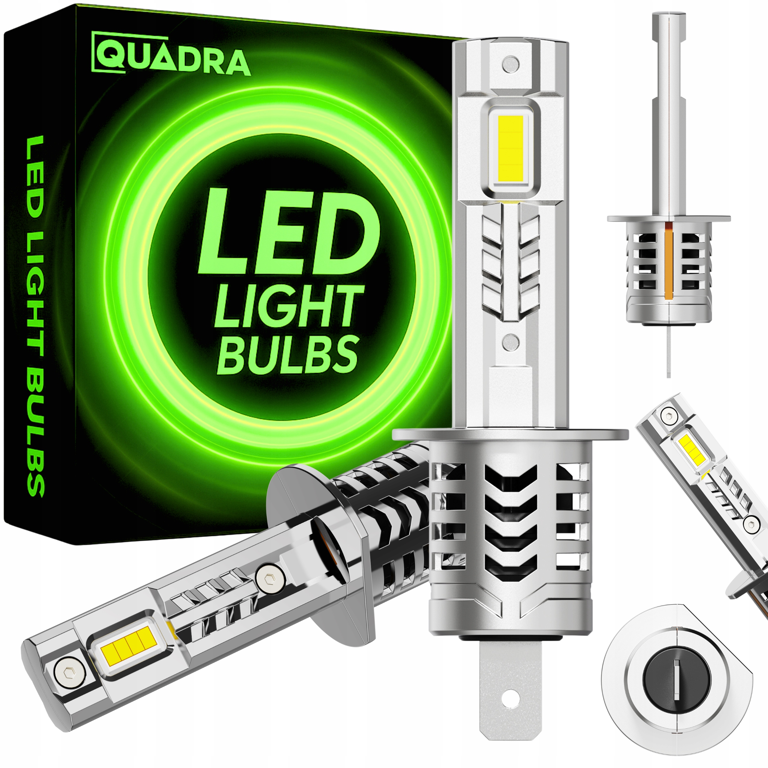 Żarówki H1 Led 90W Canbus H1 Białe H1 Mocne 1000% H1 Xenon White Ledowe