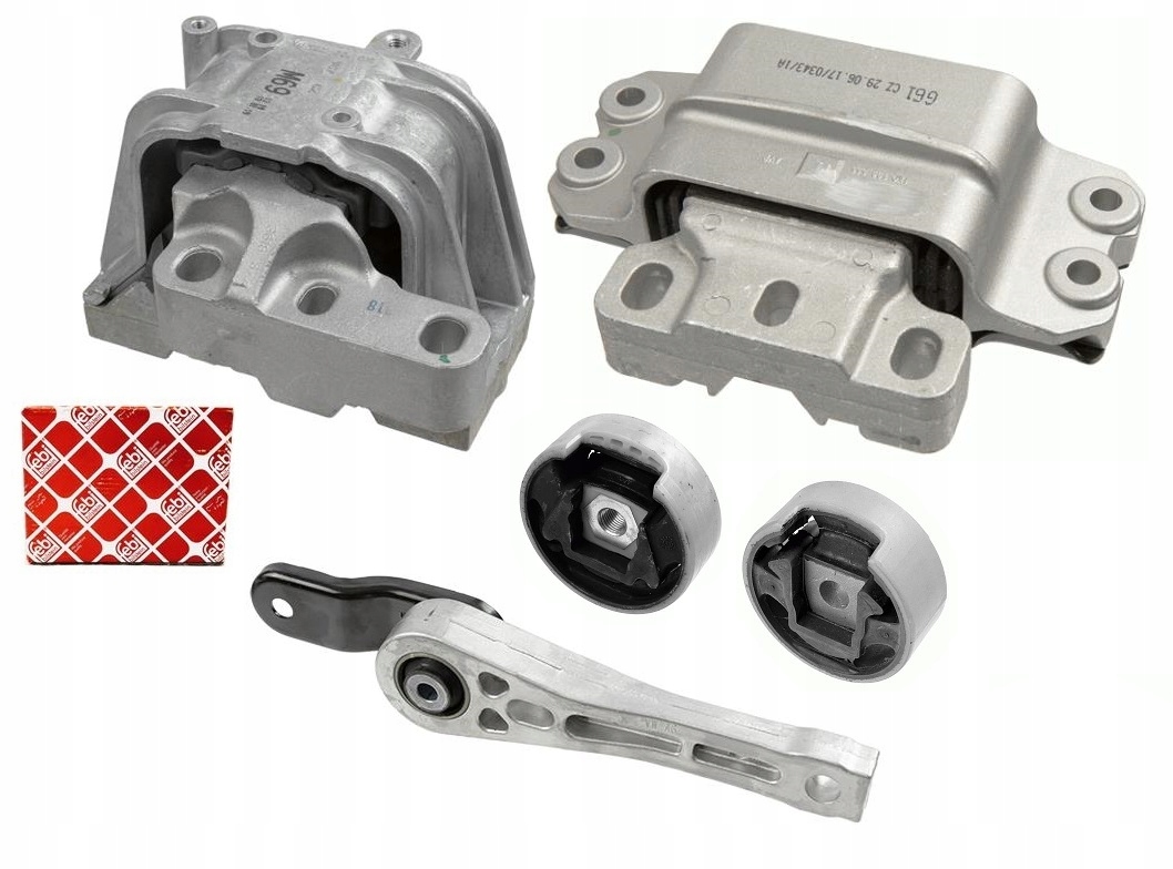 

Poduszki Silnika Vw Touran Caddy III 1.9TDI 105KM