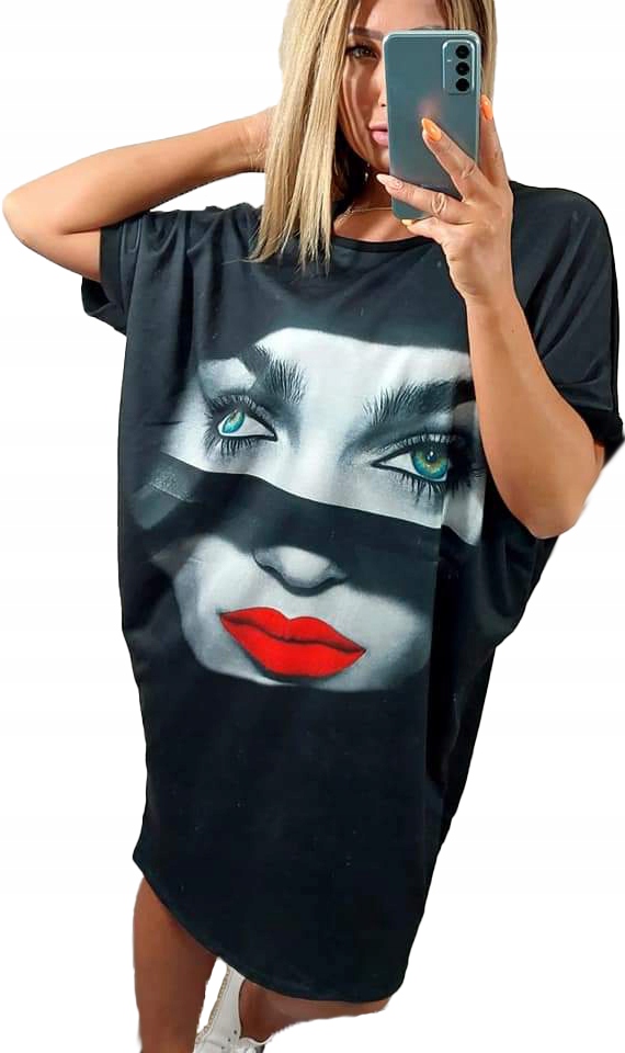 

Bawełniana Długa Tunika nowa edycja roz. 48