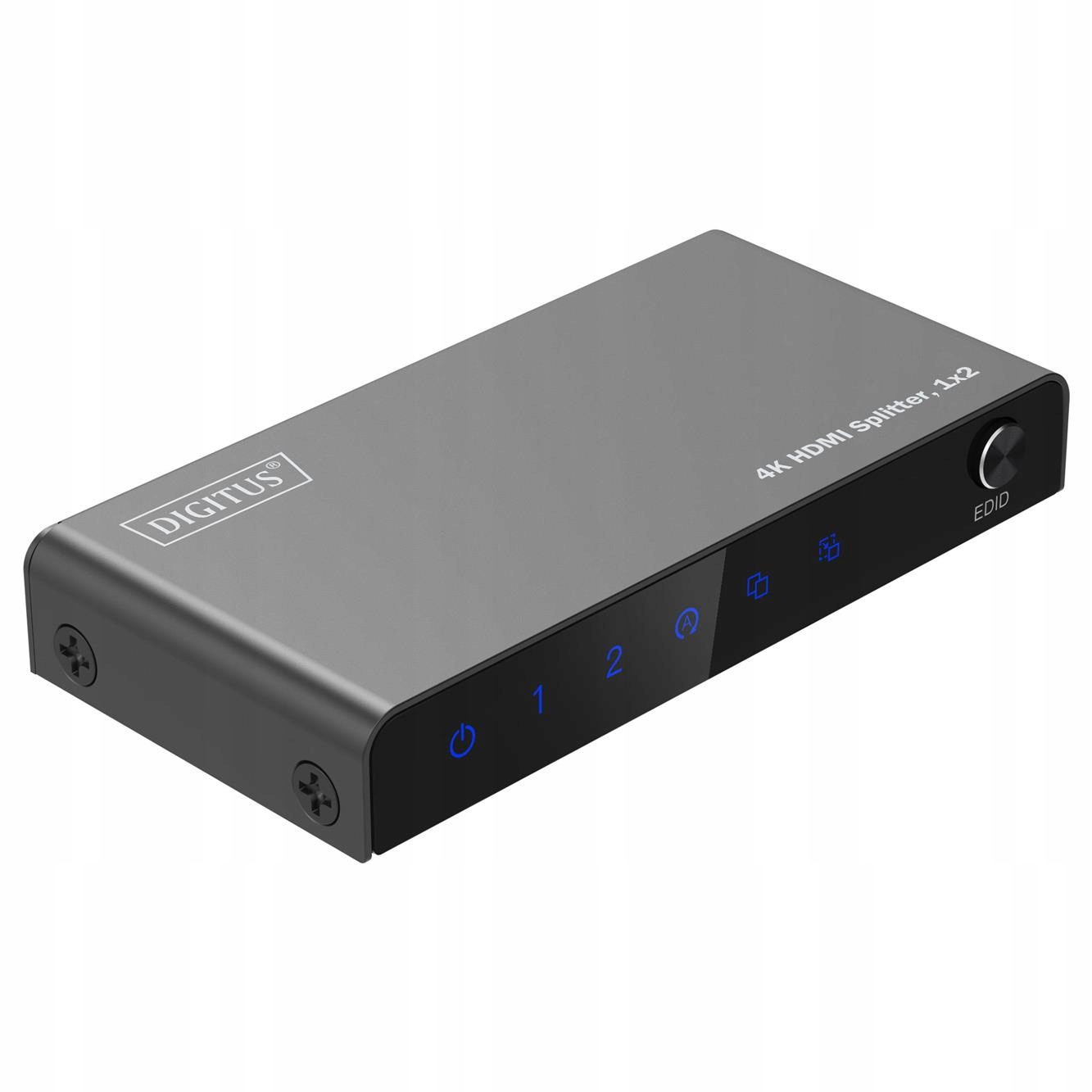 Rozdzielacz/Splitter Digitus Hdmi 1x2, 4K/60Hz Uhd z Hdr, 18 Gbps, Hdcp 2.2
