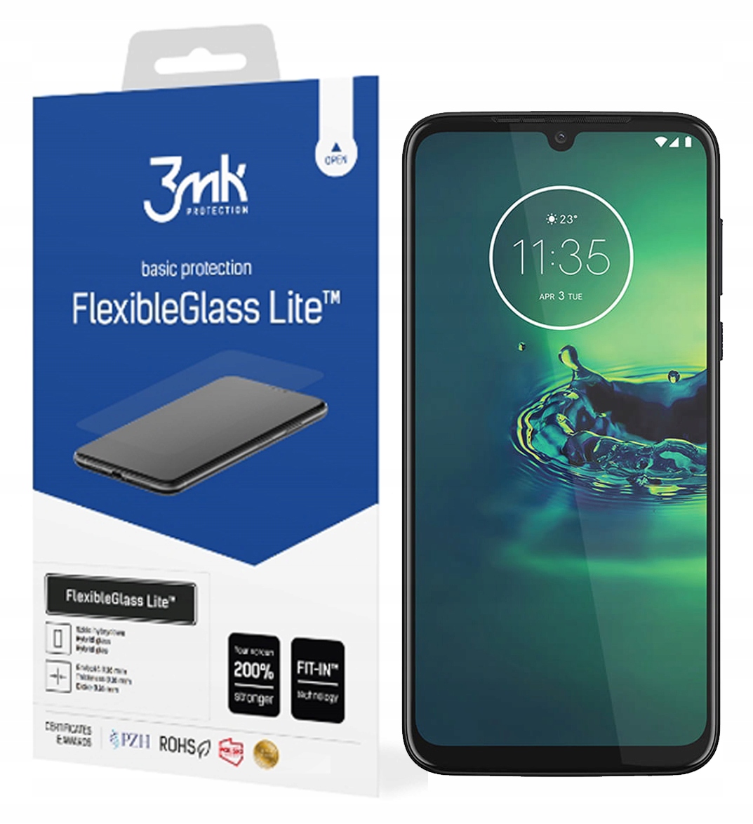 FlexibleGlass Lite 3MK pro Motorola Moto G8 Power