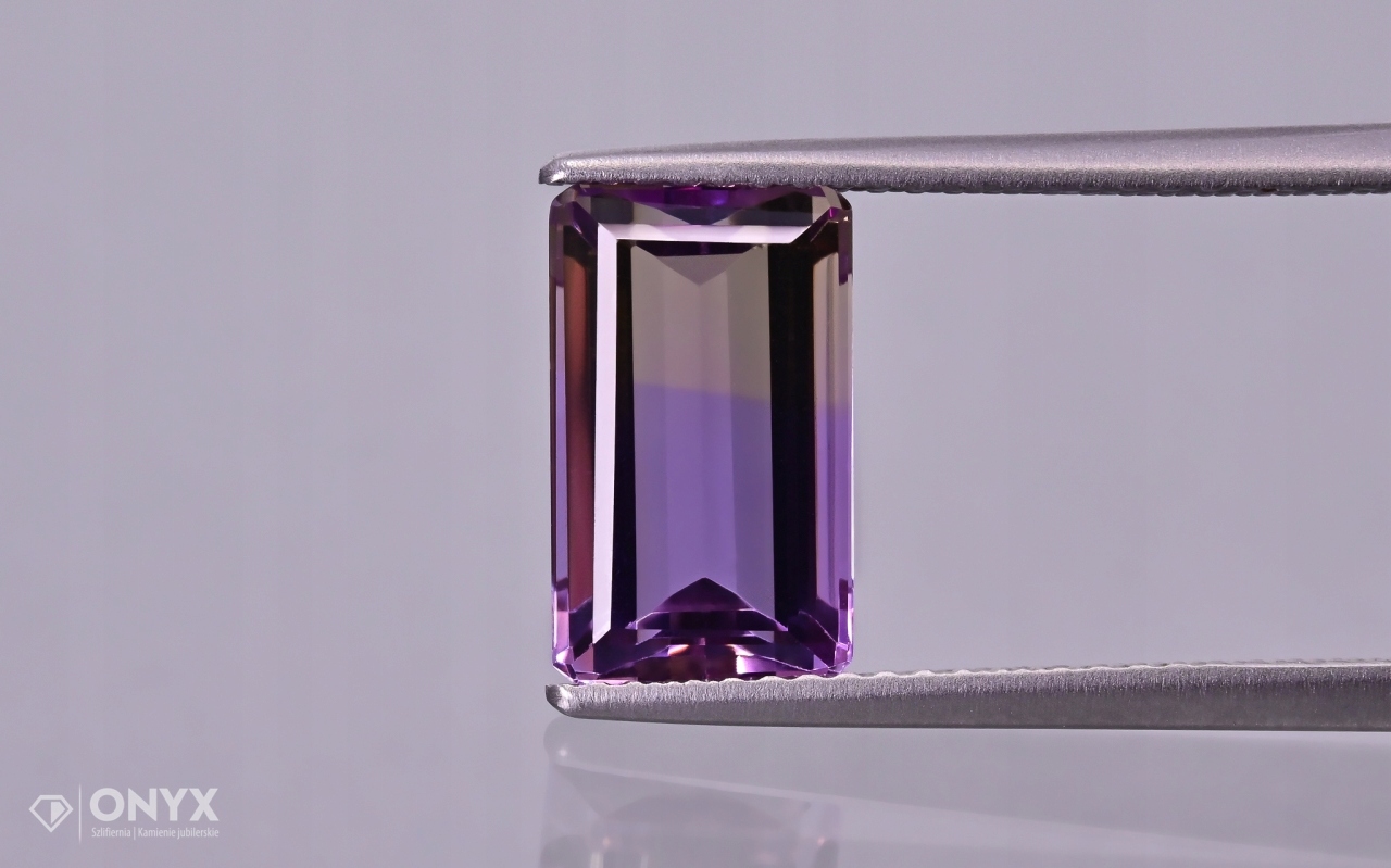 Ametryn fasetovaný oktagon 11x6,5 mm