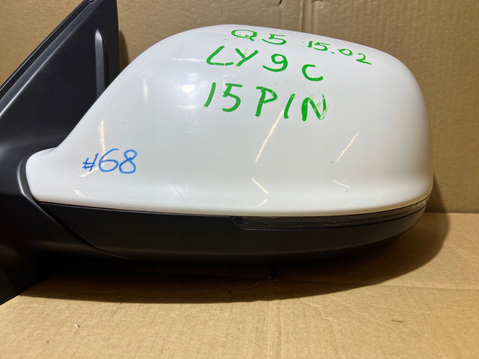 AUDI Q5 8R mirror left 15 PIN LY9C FOTOCHROM