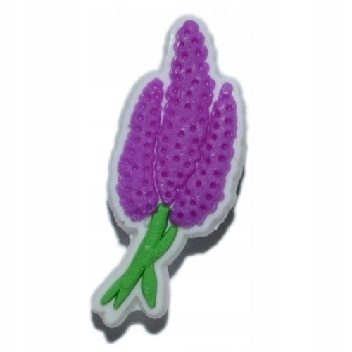 

Kwiaty - Przypinka do Crocs - Wrzos - 3837