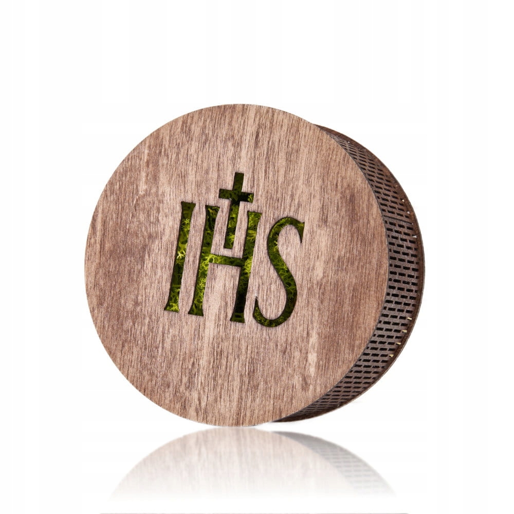 Pudełko Okrągłe na Pendrive Komunia Święta