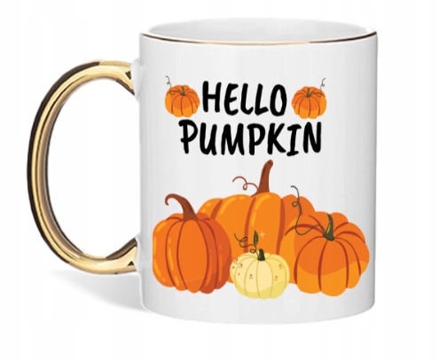 Hrnček Hello Pumpkin jesenný hrnček tekvica halloween jeseňara elegantný