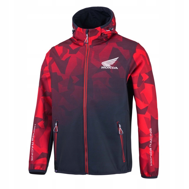 Mikina Honda Racing Capsule XL čierna/červená