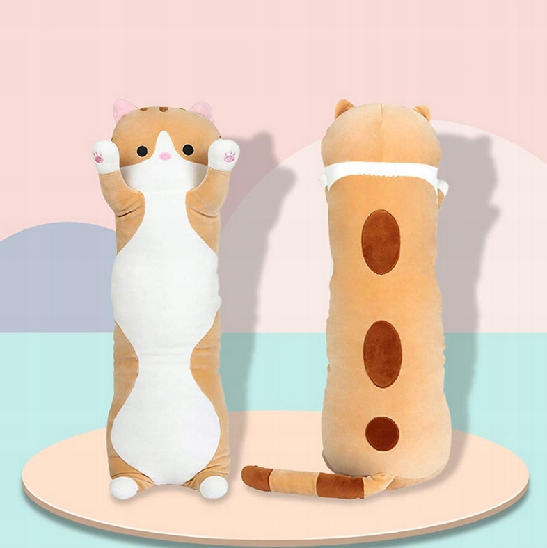 DŁUGI KOT KOTEK PARÓWKA PODUSZKA MASKOTKA PLUSZAK 70cm XXL Rodzaj kotek