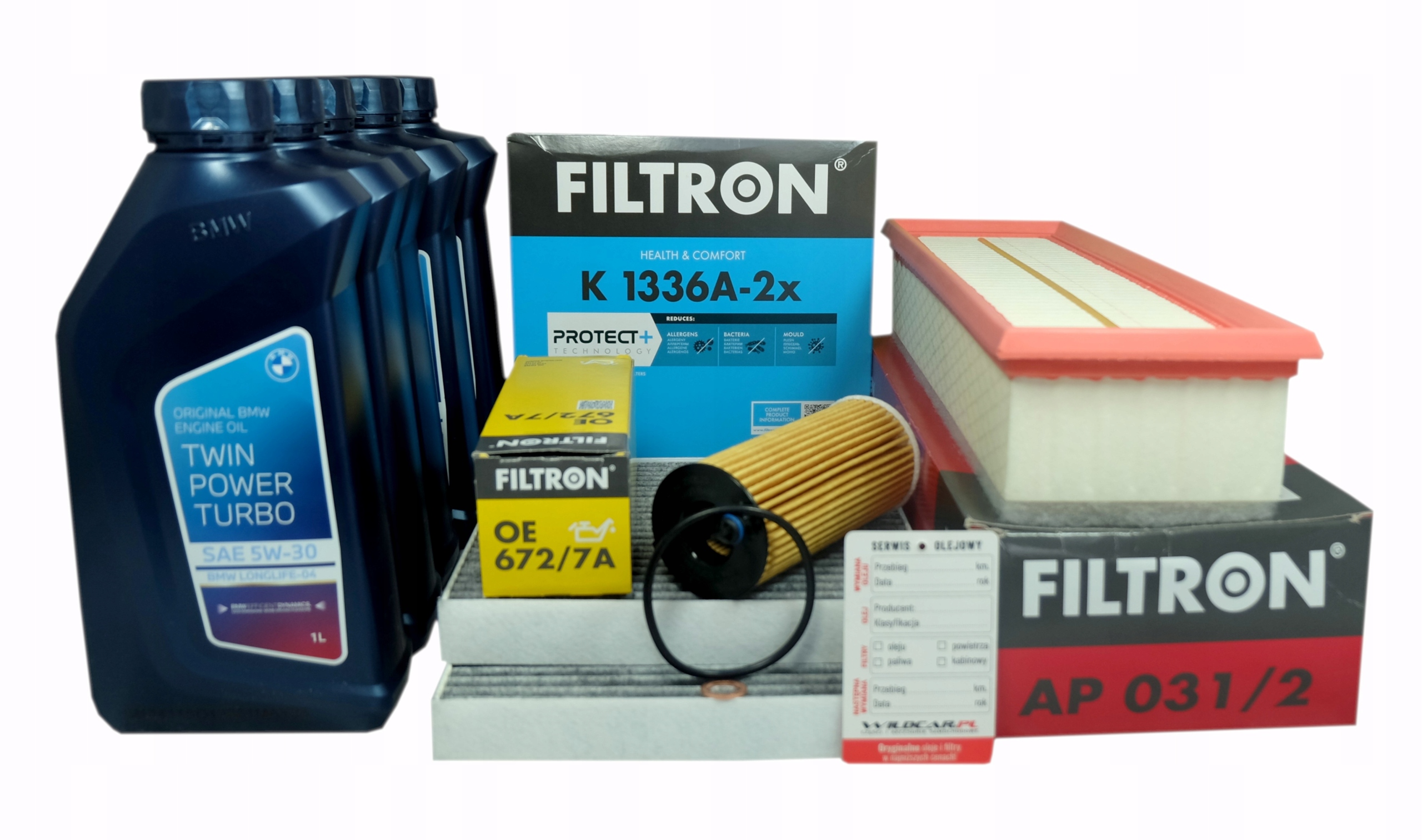 3x Filter Olej Bmw X3 F25 18 d 20 dX X4 F26 20 dX