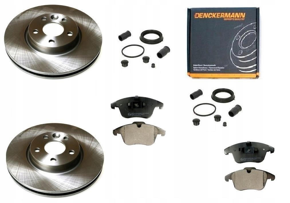 Kotouče Reperaturní Kostky Volvo S60 II S80 II V60 V70 2010- Přední Sada 300MM