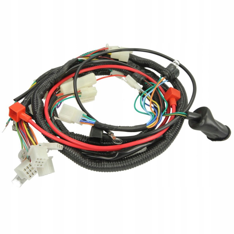 IP424 - Жгут проводов скутер Gy6-50 4T колеса 10