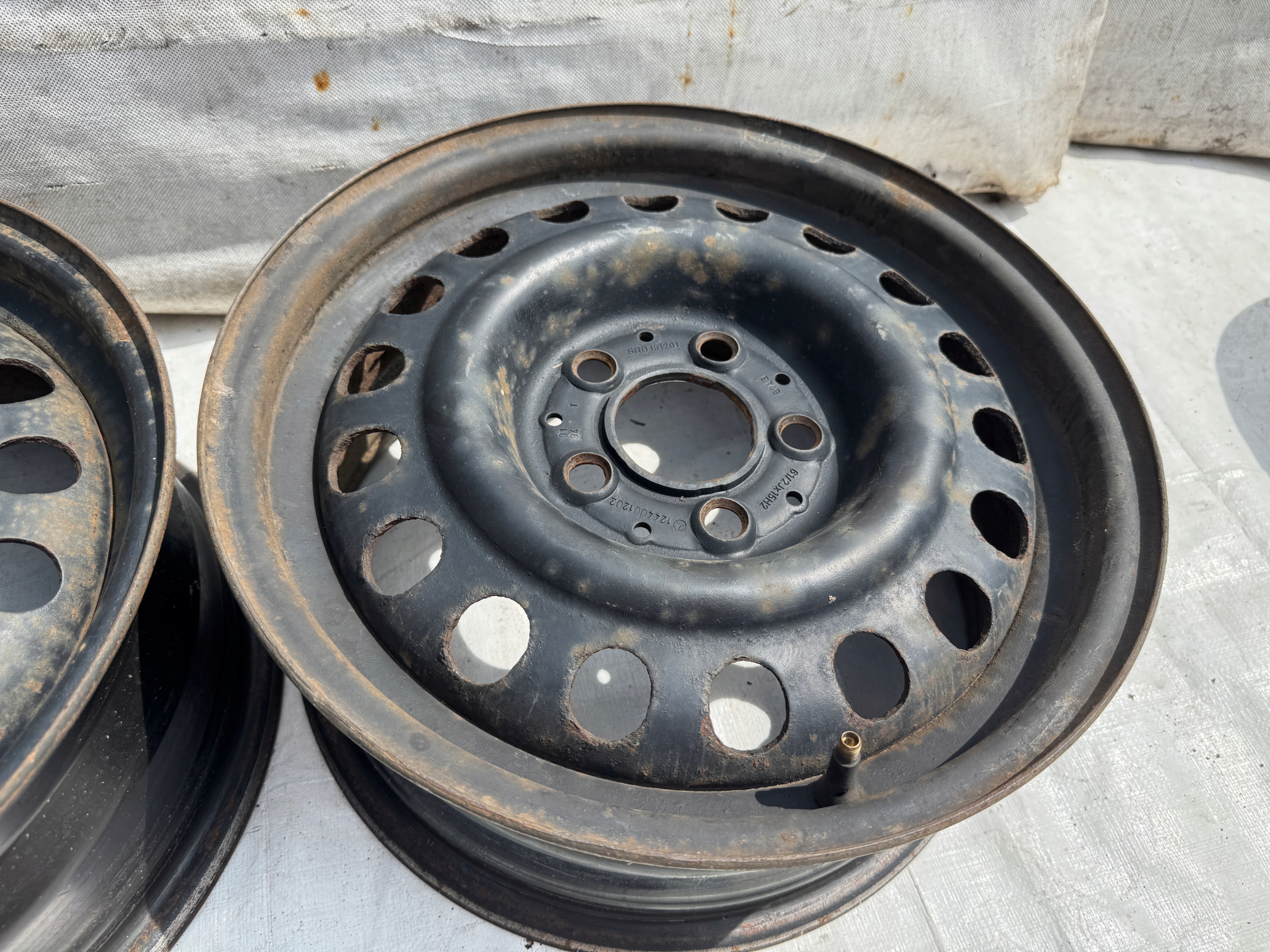 disk Mercedes 5x112 15" 6,5J ET49 250