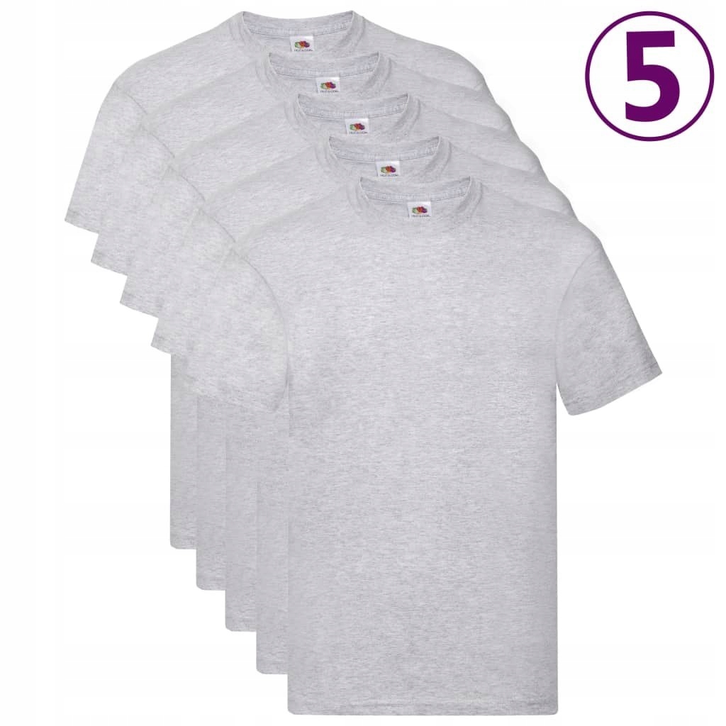

Fruit of the Loom Oryginalne T-shirty, 5 szt., sza