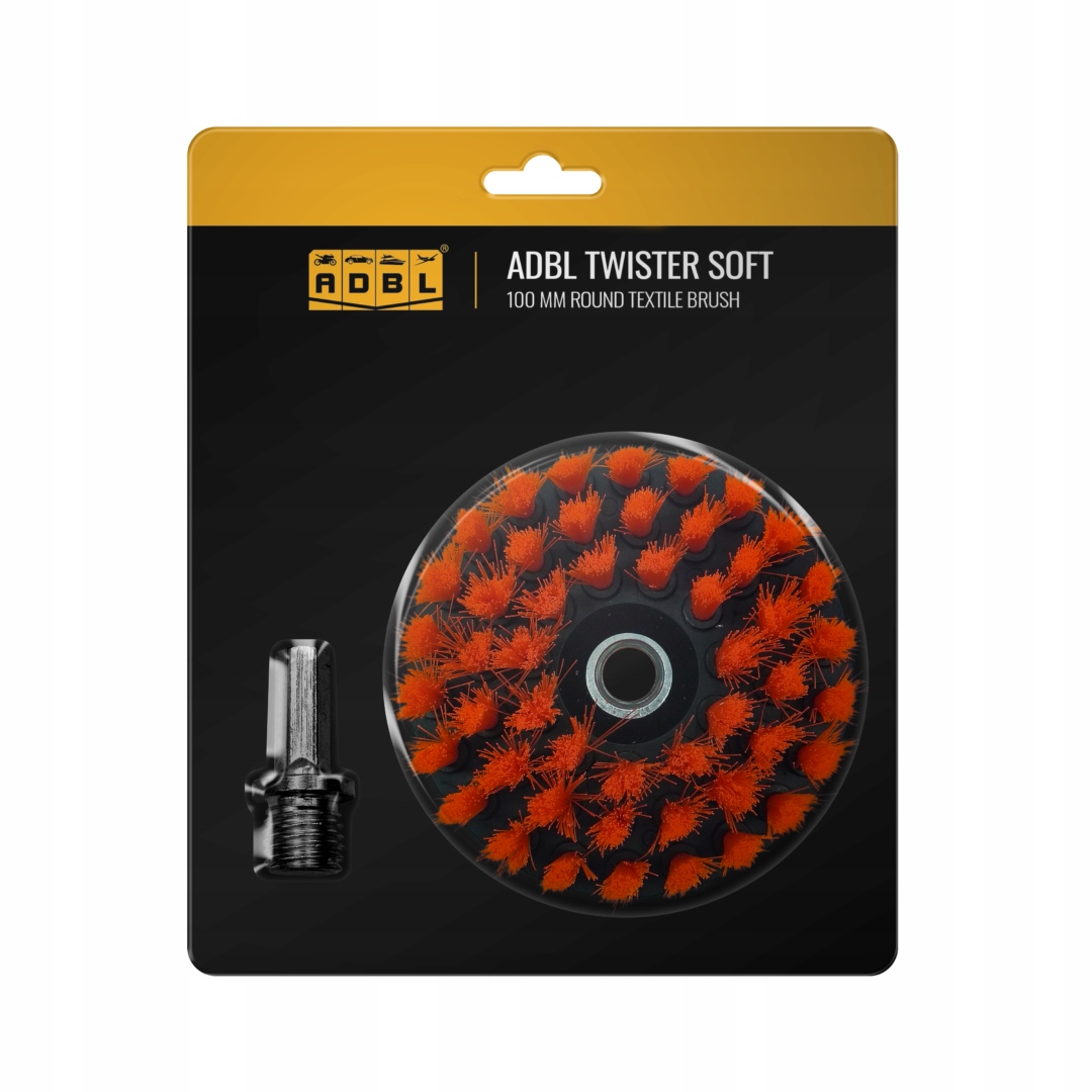 

Adbl Twister Soft 100mm Szczotka do Tapicerki