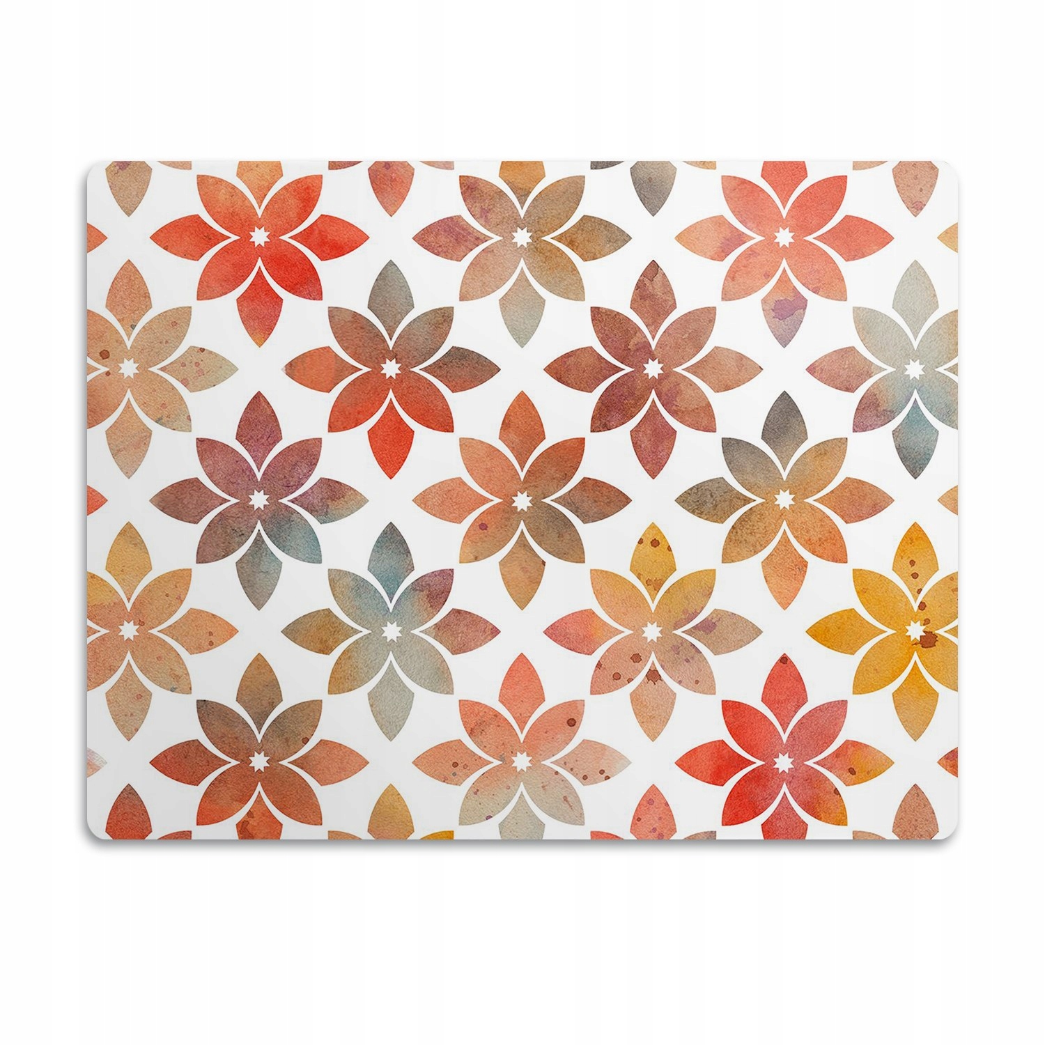 Levně Podložka pro psa pod misku Květinový vzor 90x60 cm