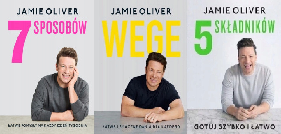 7 sposobów + Wege + 5 składników Oliver Jamie