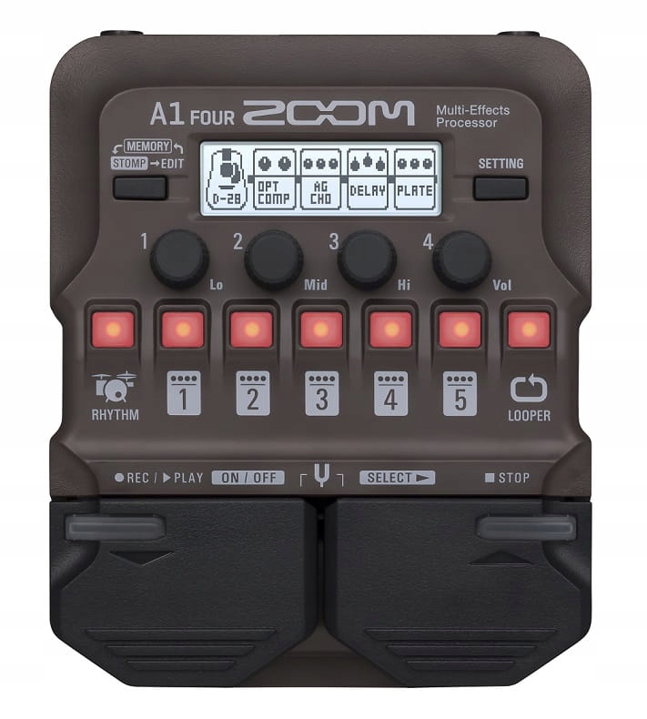 Multiefekt Gitarowy - Zoom A1 Four