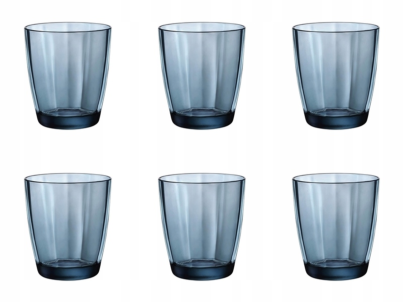 

Zestaw Szklanki Bormioli Niebieskie 6 x 300 ml