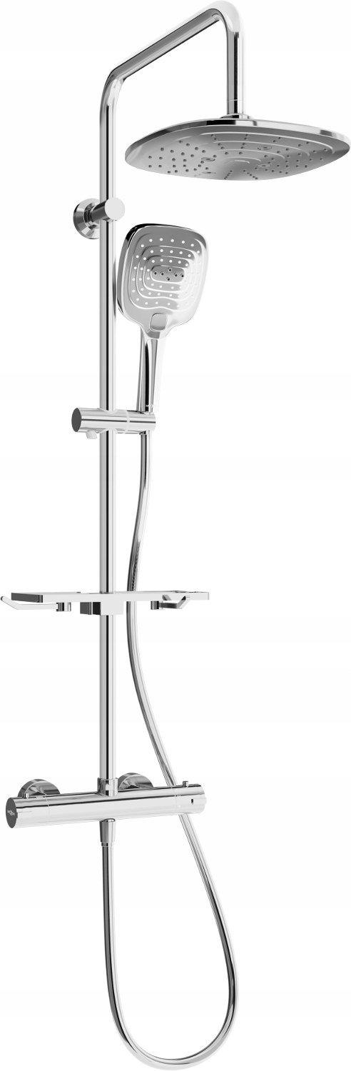 

Mexen KT17 Zestaw Prysznic Bateria Termostat Chrom