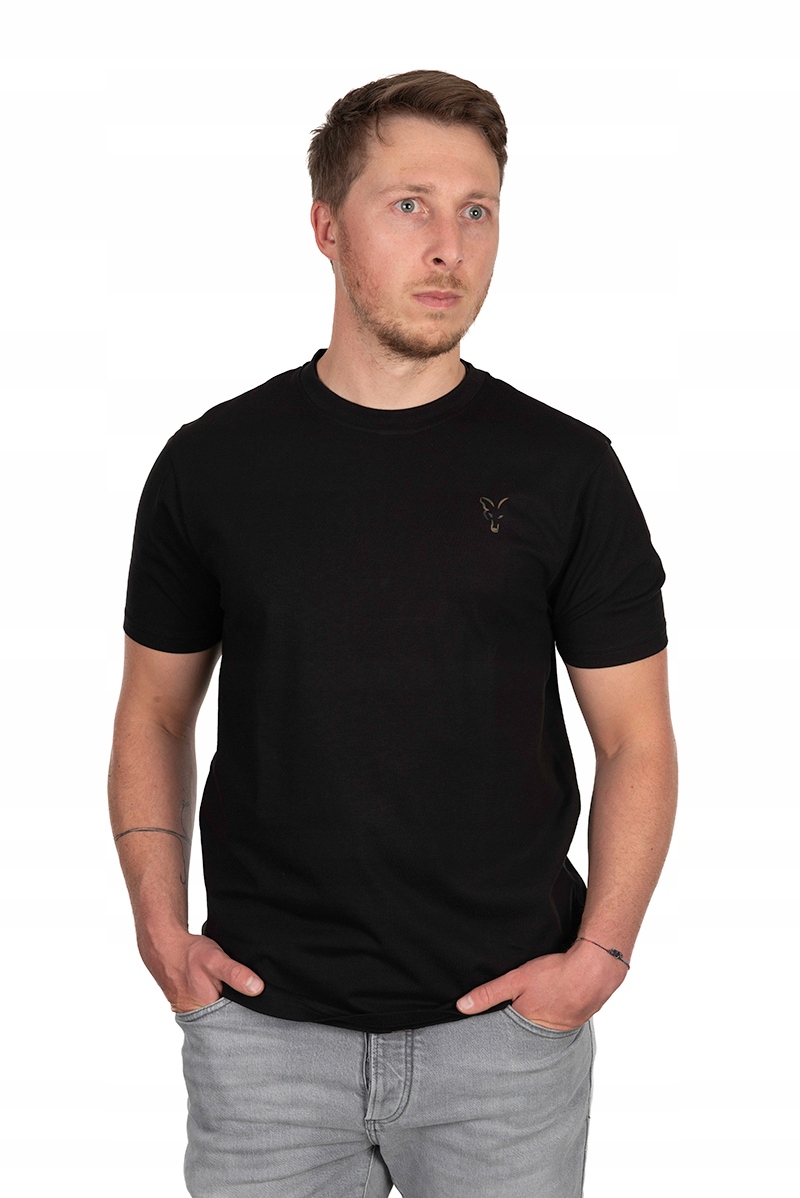 Koszulka Fox Black Fox Head Logo T-shirt Rozm.s