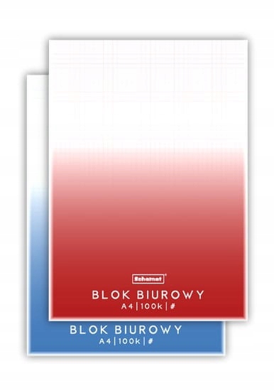 

Blok biurowy w kratkę A4 100 kartek Schemat 4092