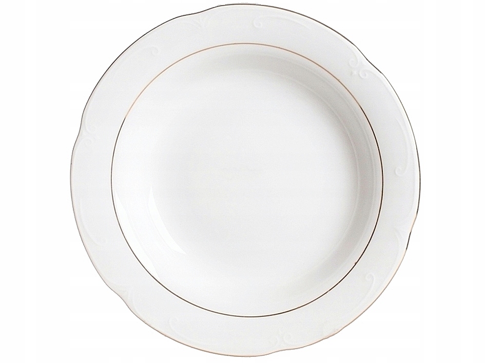 

B014 Talerz Głęboki 22 cm Złota Linia Kamelia 1szt