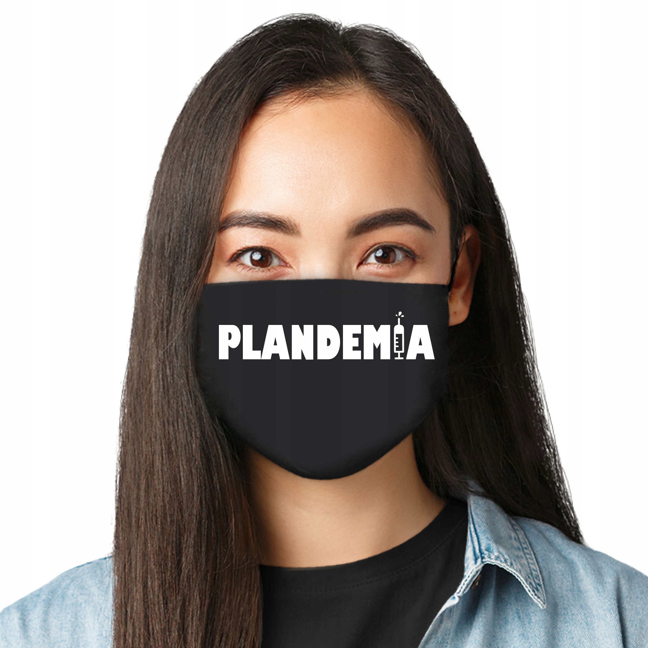 

Maseczka Bawełniana Z Nadrukiem Wielorazowa Napis