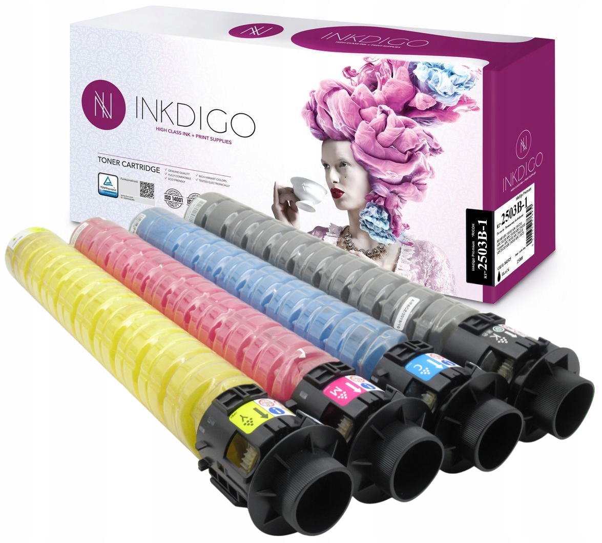 4x Toner do drukarki RICOH MP C2011 C2003 C2503