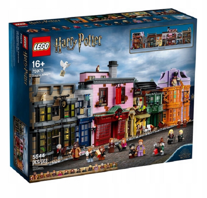Lego 75978 Harry Potter Příčná ulice Sběratelská Edice