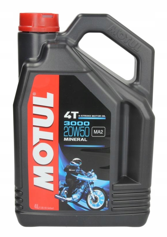 Моторное масло 4T MOTUL 3000 4T 20w50 4L