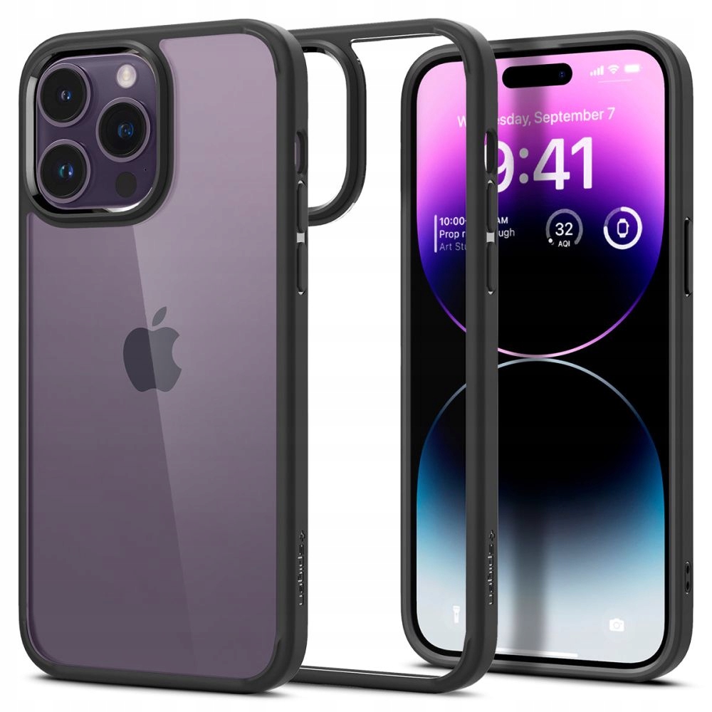 

Etui Spigen Ultra Hybrid Iphone 14 Pro Matte Black