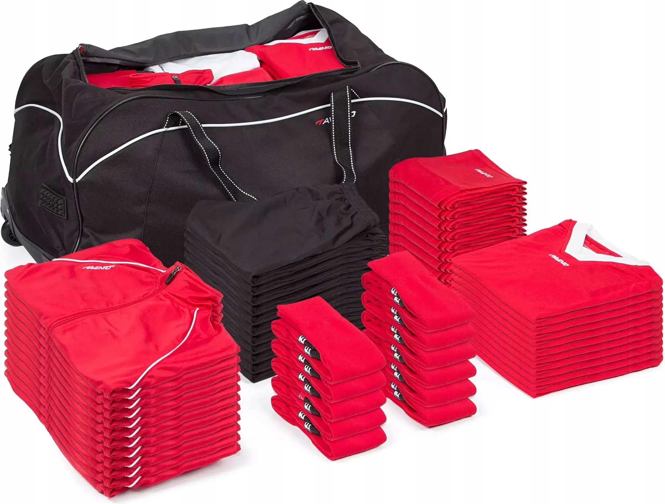 Torba podróżna na kółkach duża walizka miękka pojemna AVENTO 120L Materiał dominujący poliester