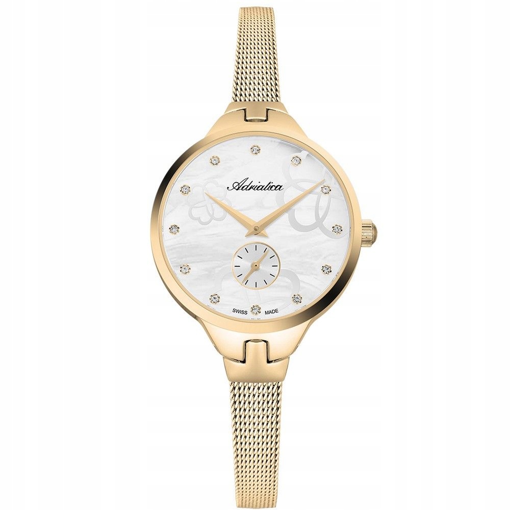 Dámské hodinky Adriatica na náramku A3719.114FQ Quartzové hodinky