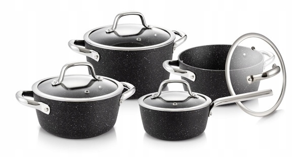 Tescoma zestaw garnków 780310 PRESIDENT STONE 8cz