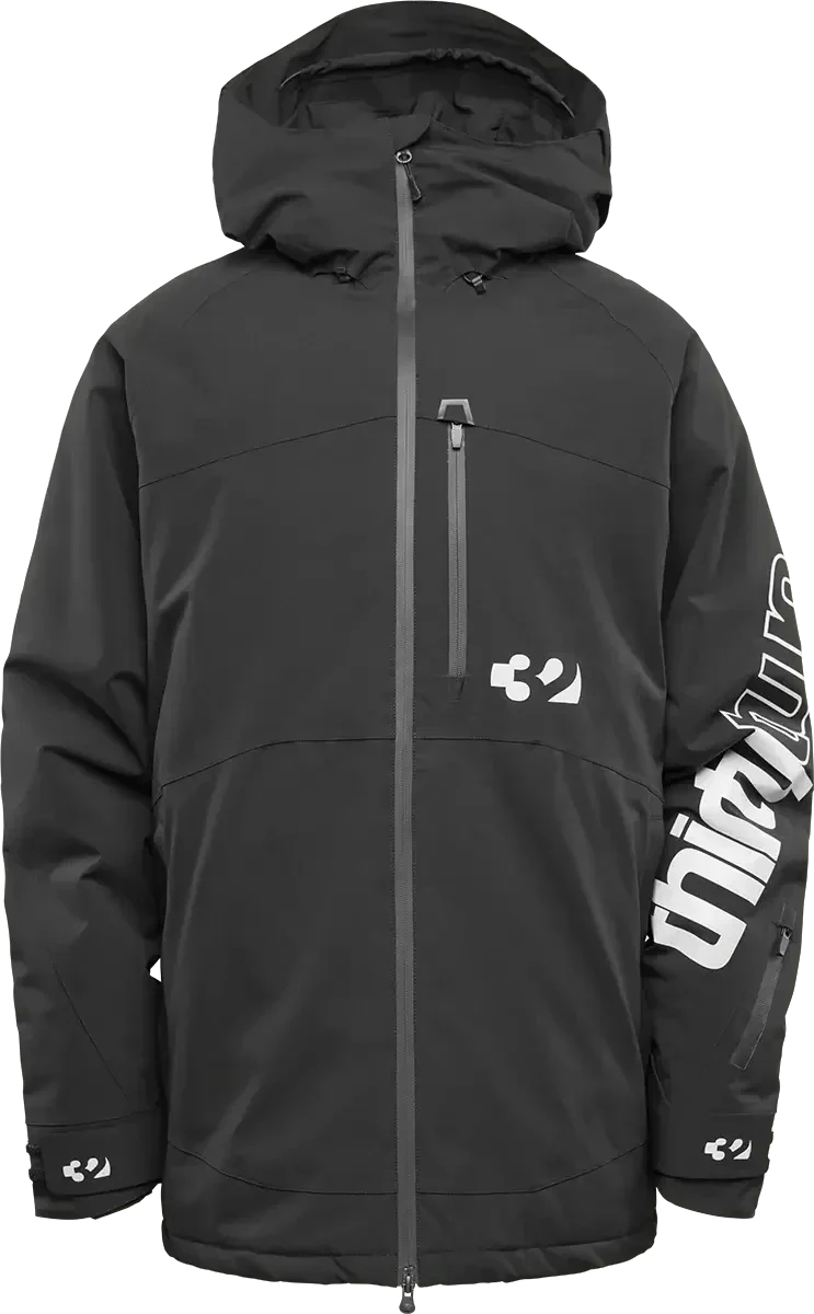 Pánská snowboardová bunda ThirtyTwo Lashed Insulated Black vel., zateplená