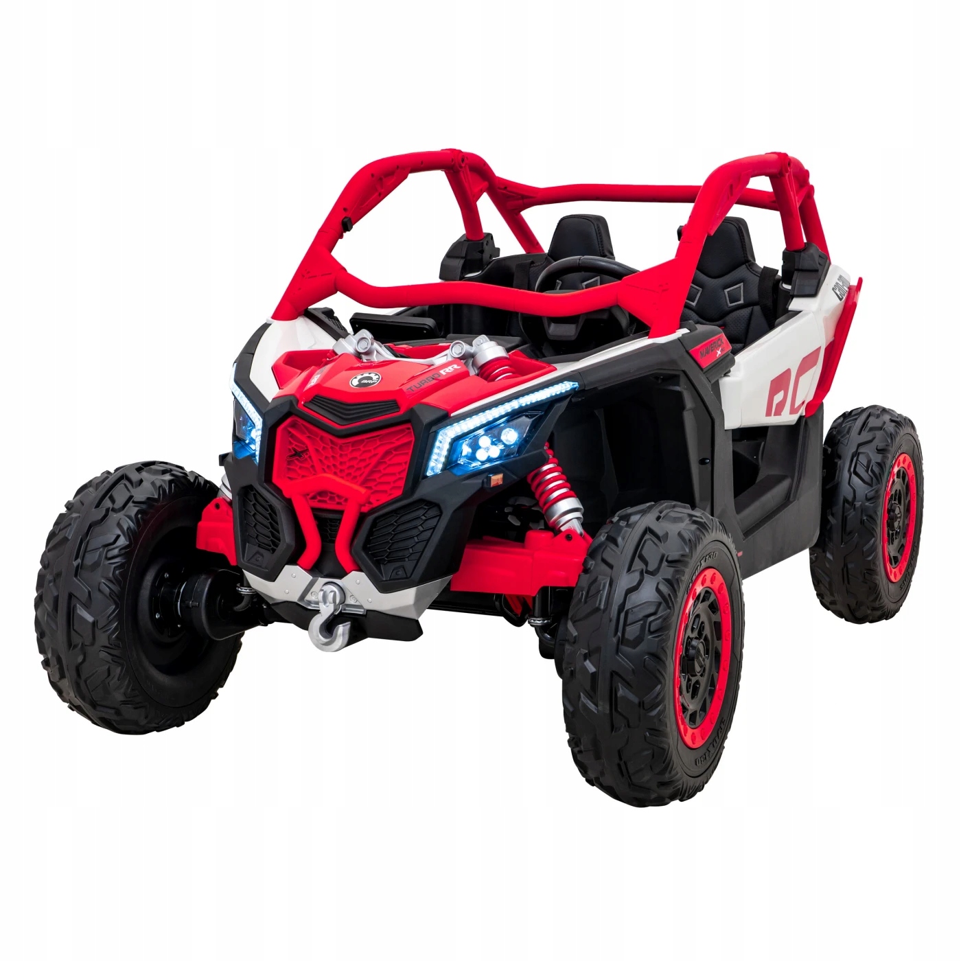 Auto na akumulator Buggy Can Am czerwony 4x200W 24V 14Ah