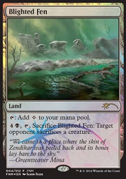 Blighted Fen Foil Friday Night Magic