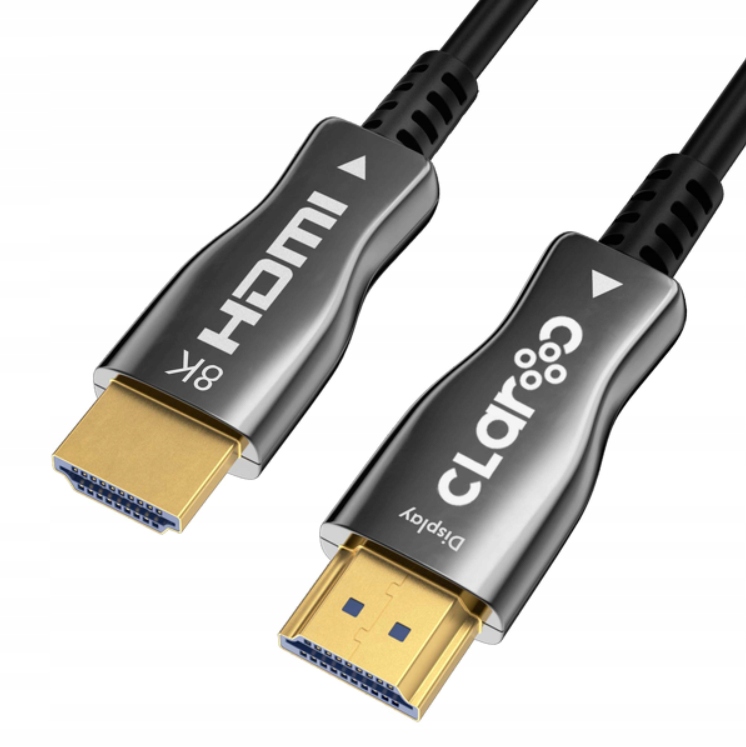 Claroc Kabel optyczny HDMI 2.1 AOC 8K 120Hz 15 m