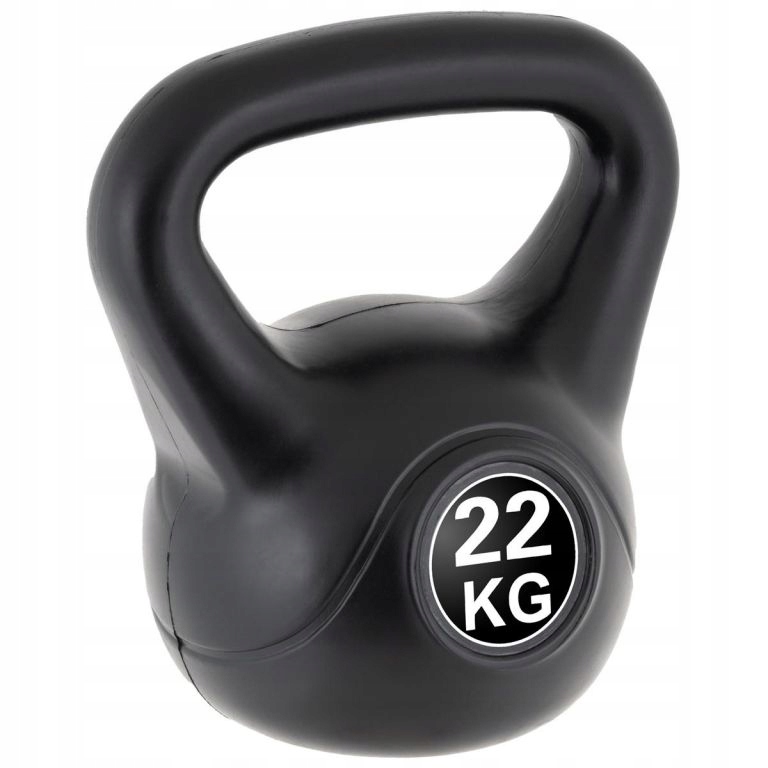 Maxxiva Kettlebell, czarny, 22 kg