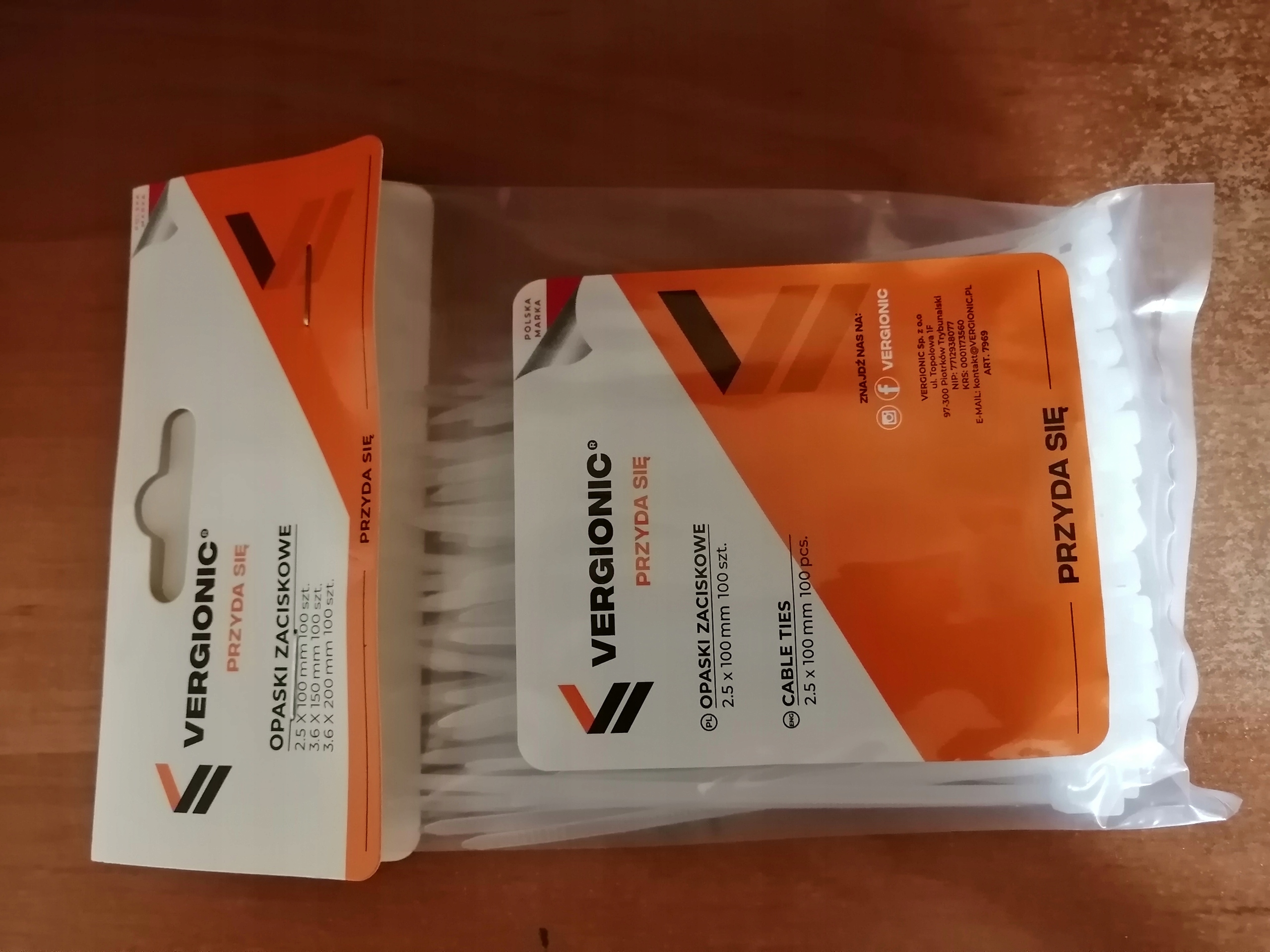 Opaski trytytki kabli 2,5 x 100 do biura , domu ,warsztatu – 100 sztuk