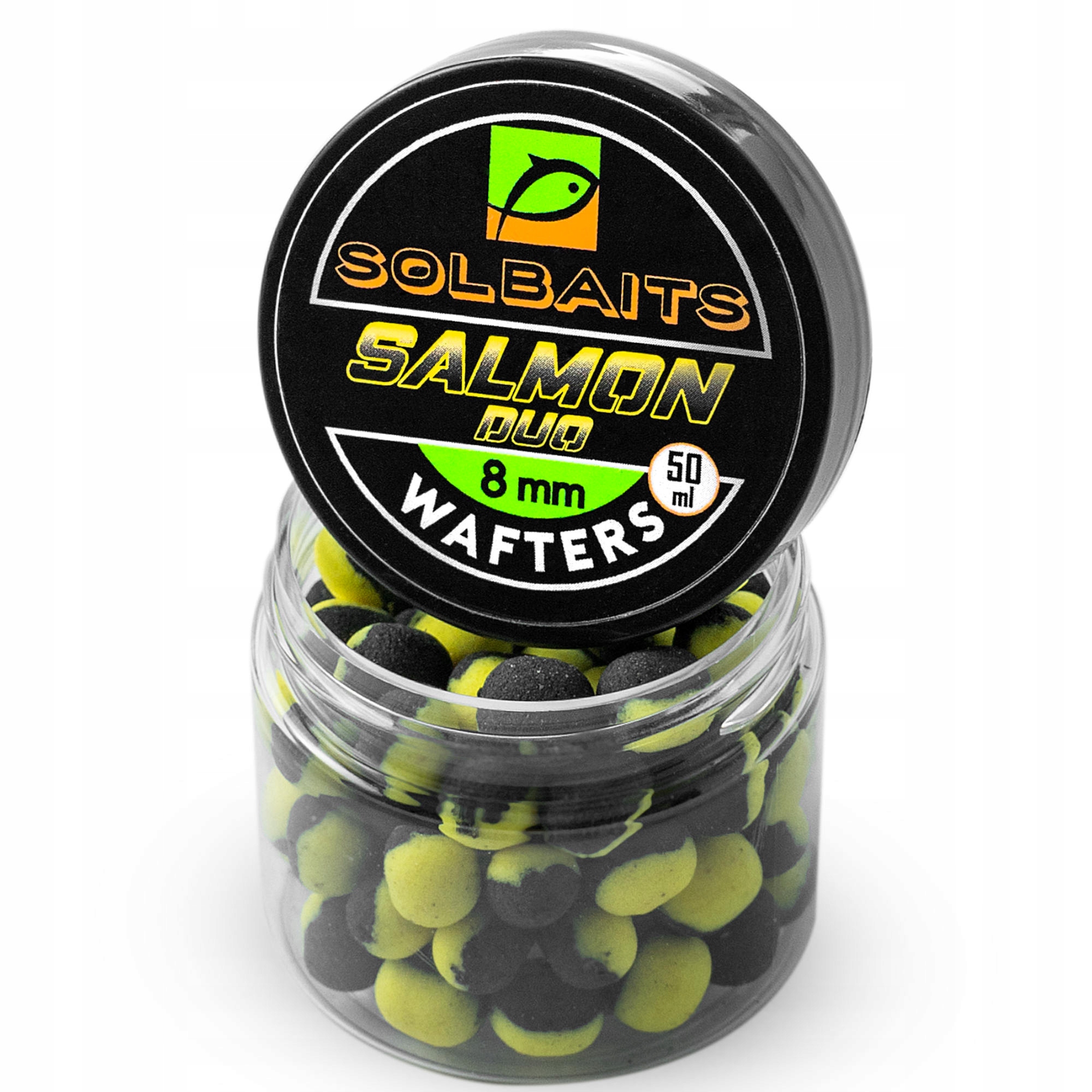 Wafters Solbaits Salmon Duo 8mm Wafters Black Yellow 50ml