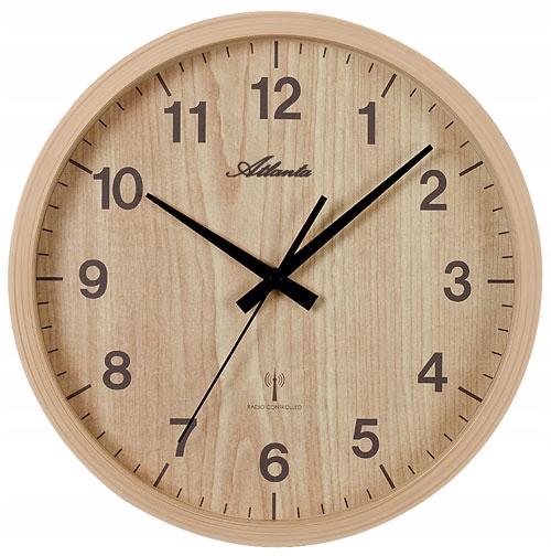 Nástenné hodiny Atlanta 4438/30, rádiom riadené, 31cm