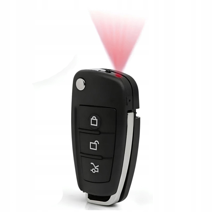 Automobilový diaľkový ovládač so skrytou kamerou 1080P Full Hd