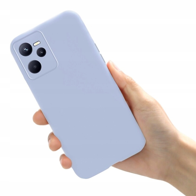 

Etui do Realme C35 Liquid Silicone Case Szkło